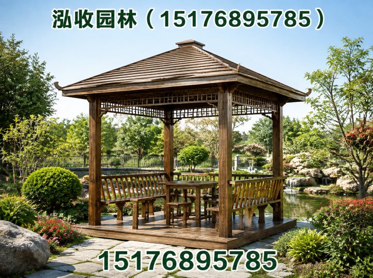 凉山防腐木展示图
